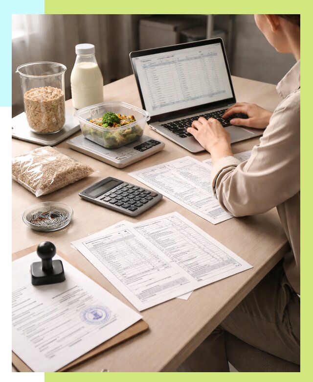 Просчет БЖУ для маркировки в Колпине от 1547 р. | Алешин-Клп