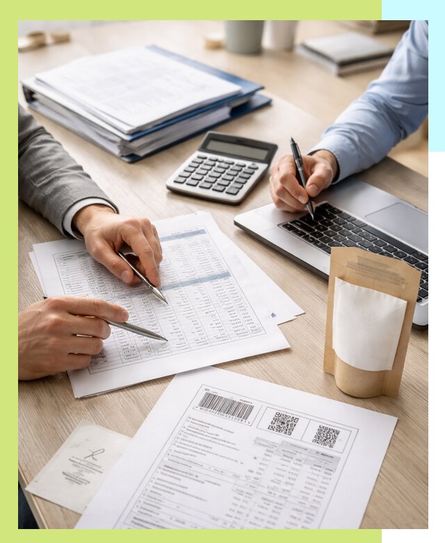 Просчет БЖУ для маркировки продукции и упаковки в Колпине