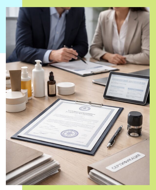 Сертификат на товар в Колпине от 7736 р. быстро | Алешин-Клп