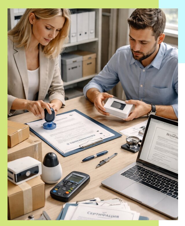 Получение сертификата соответствия на товар в Колпине быстро