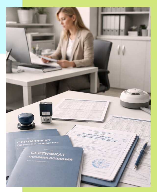 Сертификаты пожарной безопасности в Колпине от 15473 р. | Алешин-Клп