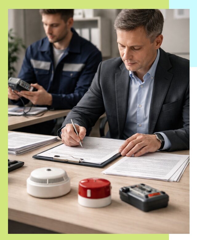 Получение добровольного пожарного сертификата в Колпине