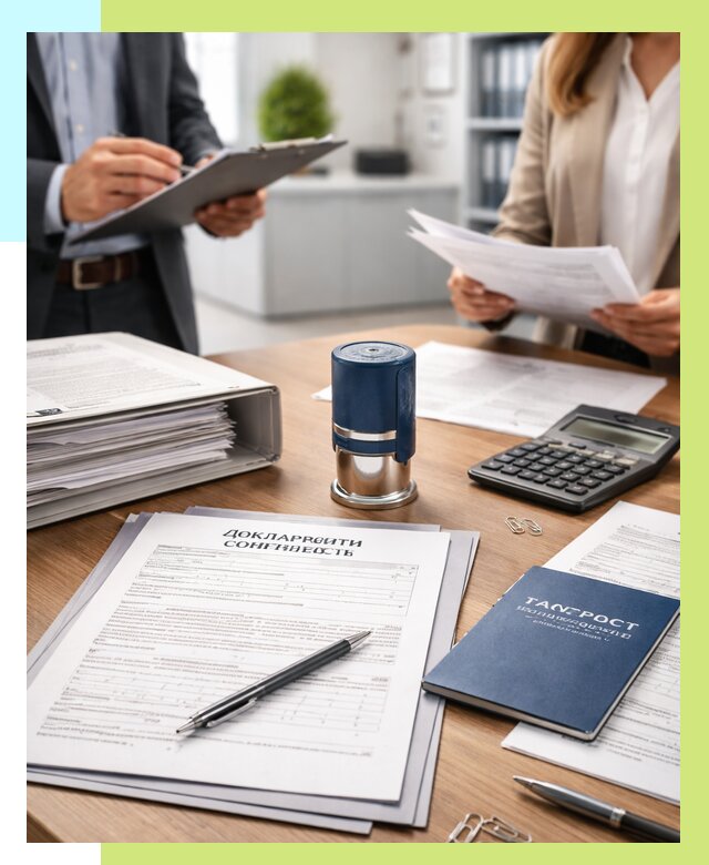 Декларация соответствия ТР ТС в Колпине от 8252 р., Алешин-Клп