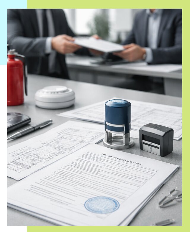 Декларация пожарной безопасности в Колпине от 8252 р. | Алешин-Клп