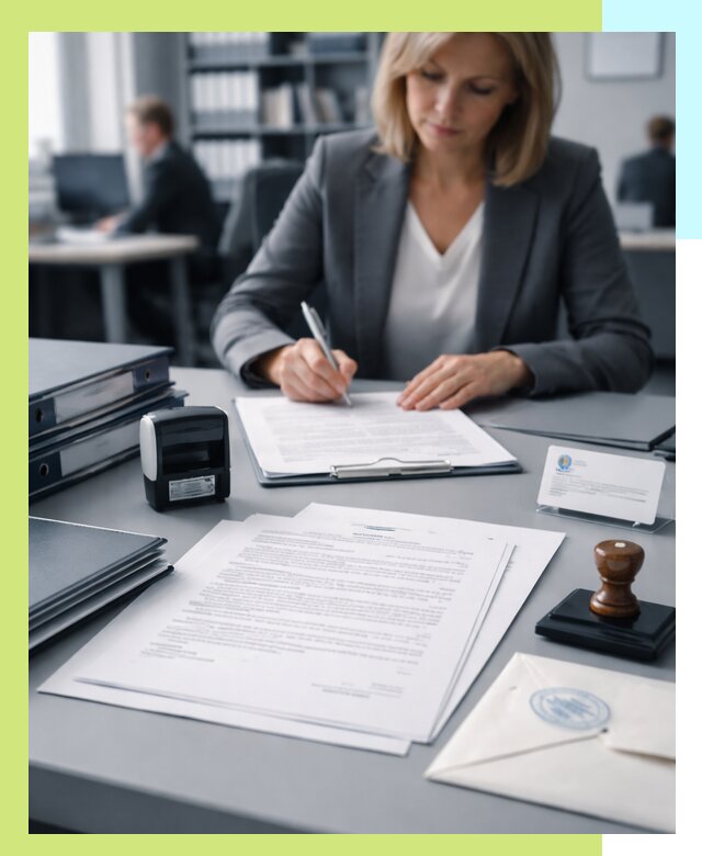 Оформление отказного письма для продукции и оборудования в Колпине