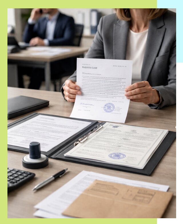 Оформление отказного письма для таможни в Колпине с сопровождением