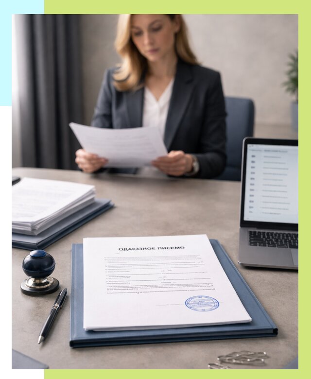 Отказное письмо для маркетплейсов в Колпине от 2579 р., Алешин-Клп