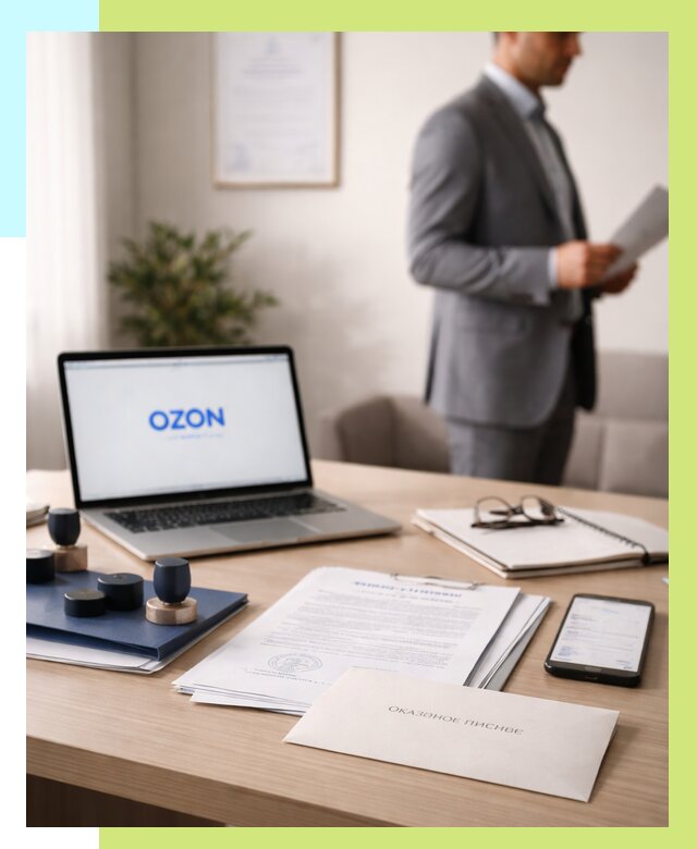 Отказное письмо для Ozon в Колпине от 3610 р. | Алешин-Клп