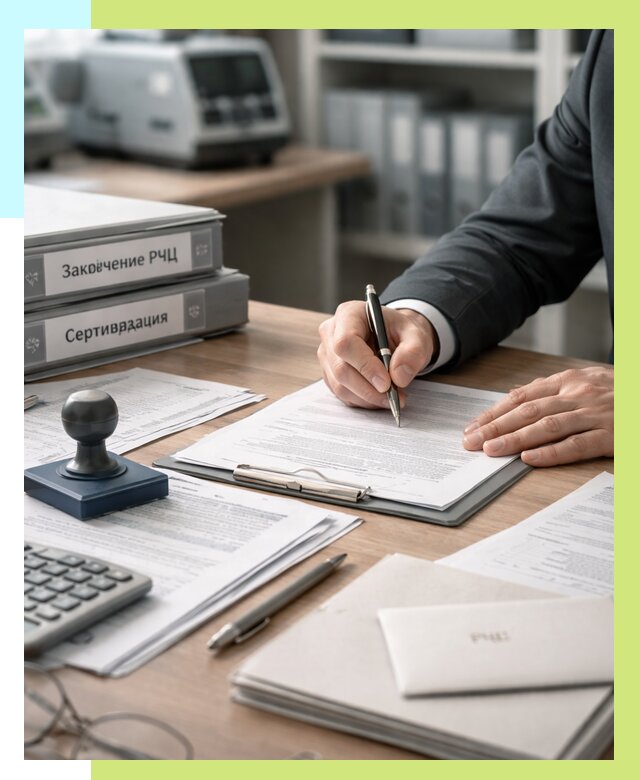 Заключение РЧЦ в Колпине от 7736 р. | Алешин-Клп — срочно