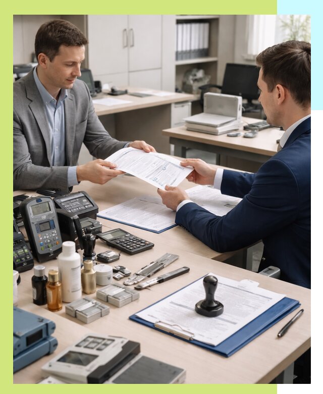 Оформление и получение заключения РЧЦ для оборудования в Колпине