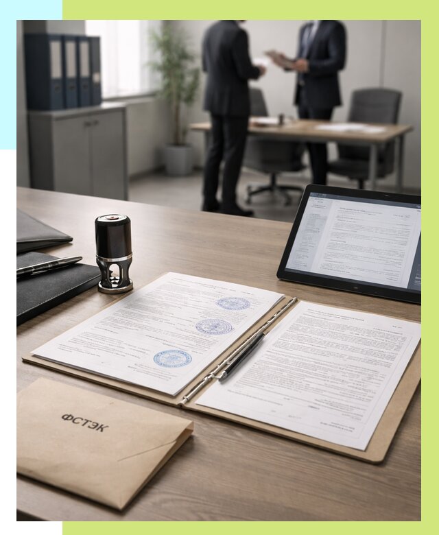 Заключение ФСТЭК в Колпине от 25788 р. Оформить в Алешин-Клп