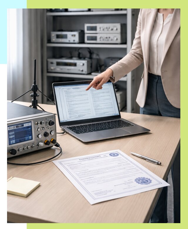 Сертификат ЭМС в Колпине от 46418 р. - оформить в Алешин-Клп