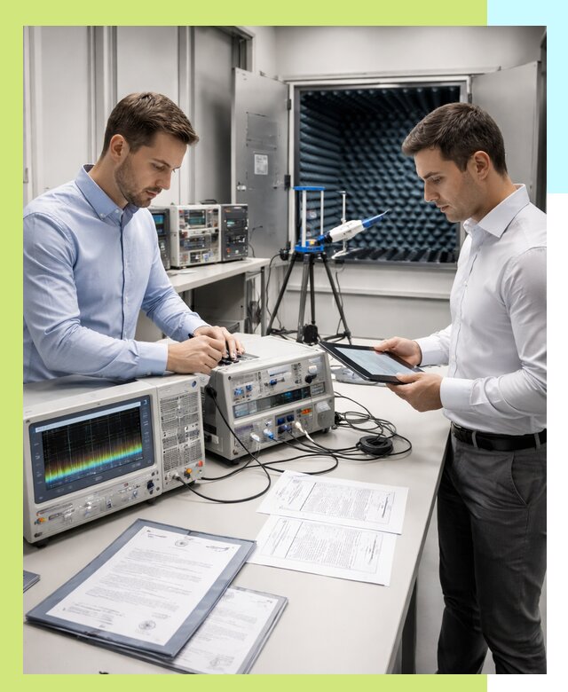 Оформление и выдача сертификата ЭМС для продукции в Колпине