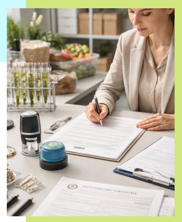 Фитосанитарный сертификат оформить в Колпине от 4642 р. | Алешин-Клп