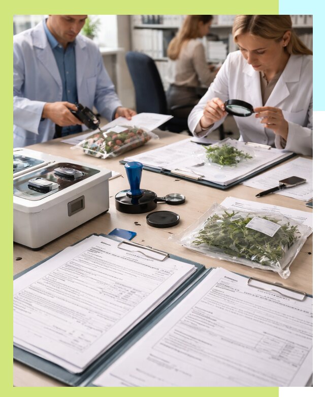 Оформление карантинного сертификата для растений в Колпине