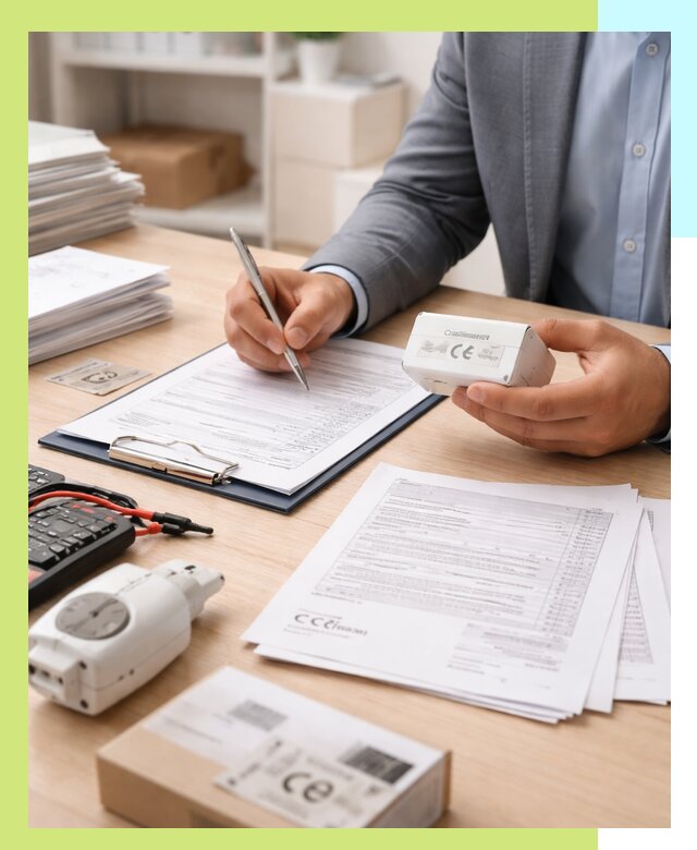 Получение CE сертификата соответствия продукции в Колпине