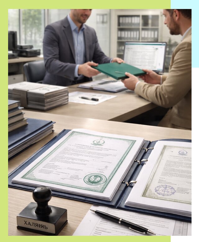 Выдача Халяль сертификата для продукции и услуг в Колпине