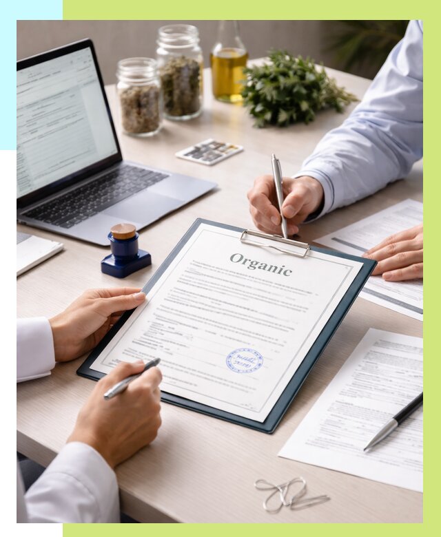 Оформление сертификат органик в Колпине от 30945 р. | Алешин-Клп