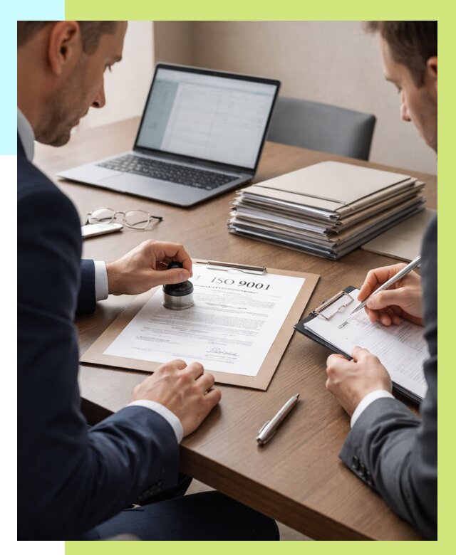 Сертификат ISO 9001 в Колпине купить от 82520 р. | Алешин-Клп