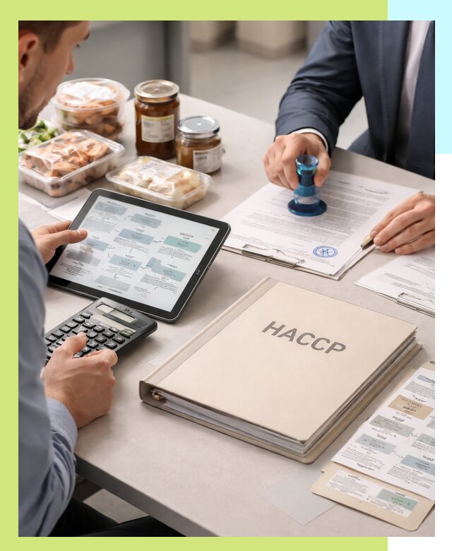 Получение сертификата HACCP для пищевых предприятий в Колпине