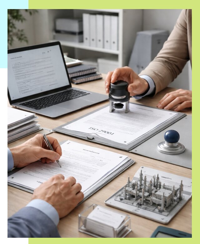 Сертификат ISO 29001 в Колпине под ключ от 77363 р. | Алешин-Клп