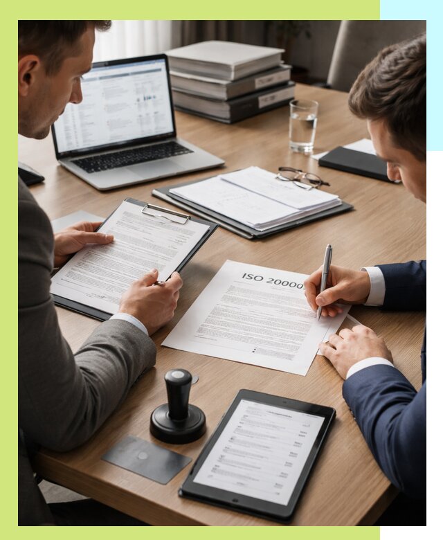 Получение сертификата ISO 20000 для ИТ-услуг в Колпине